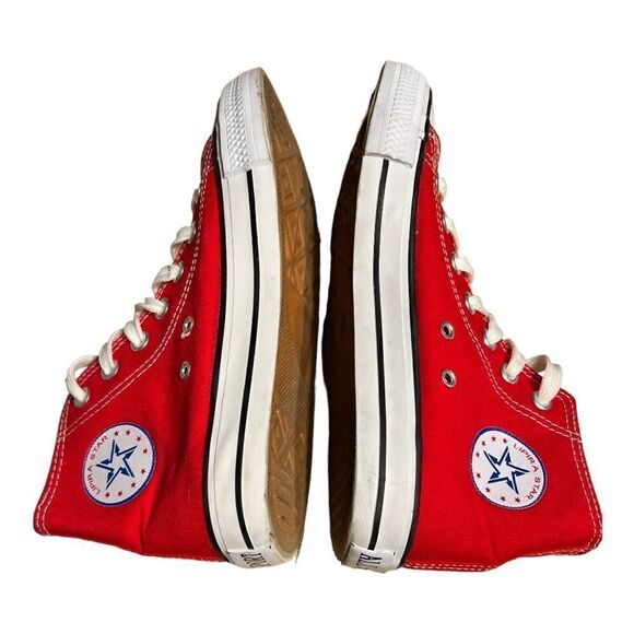 LIPIRA STAR, ALL SPORT RED HI TOP SNEAKERS UNISEX, SIZE EUR 39 - Picture 4 of 7